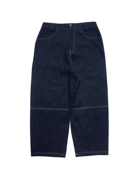 DARK BLUE DOUBLEKNEE PANTS