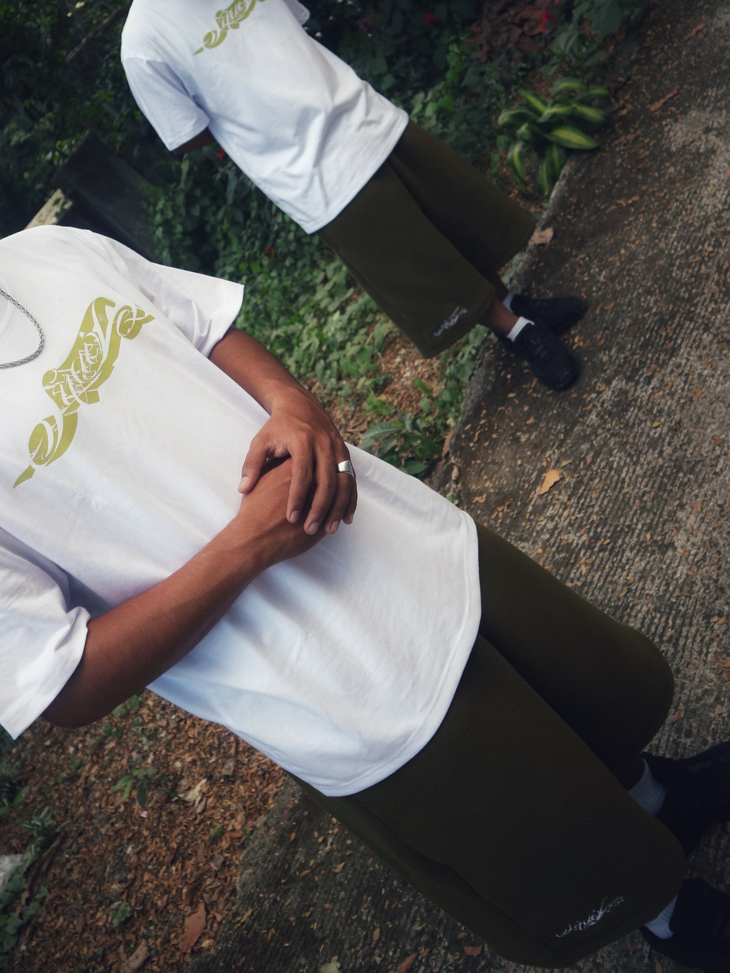 SHADOW SCRIPT LOGO TEE