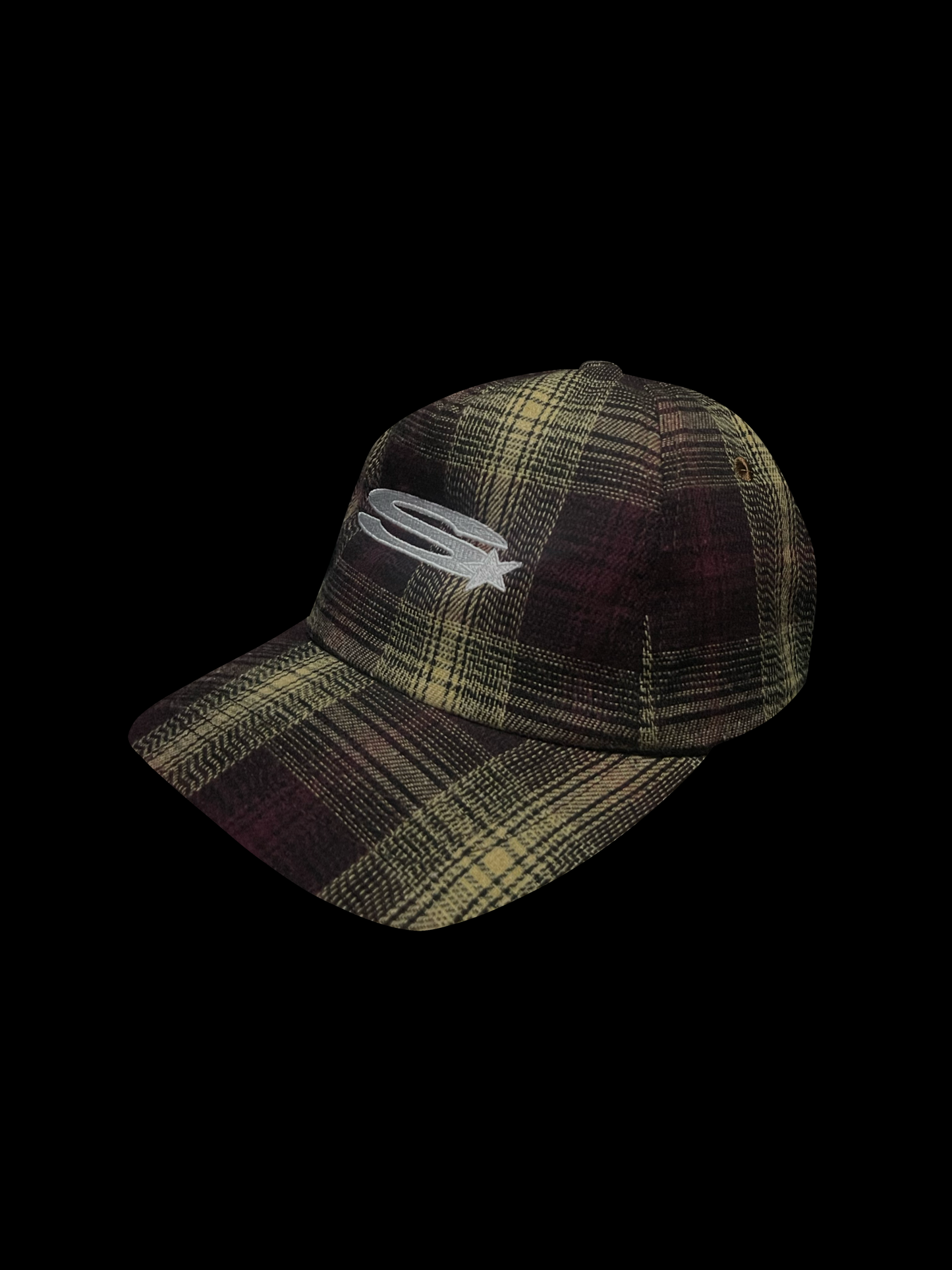 MAROON PLAID HATS