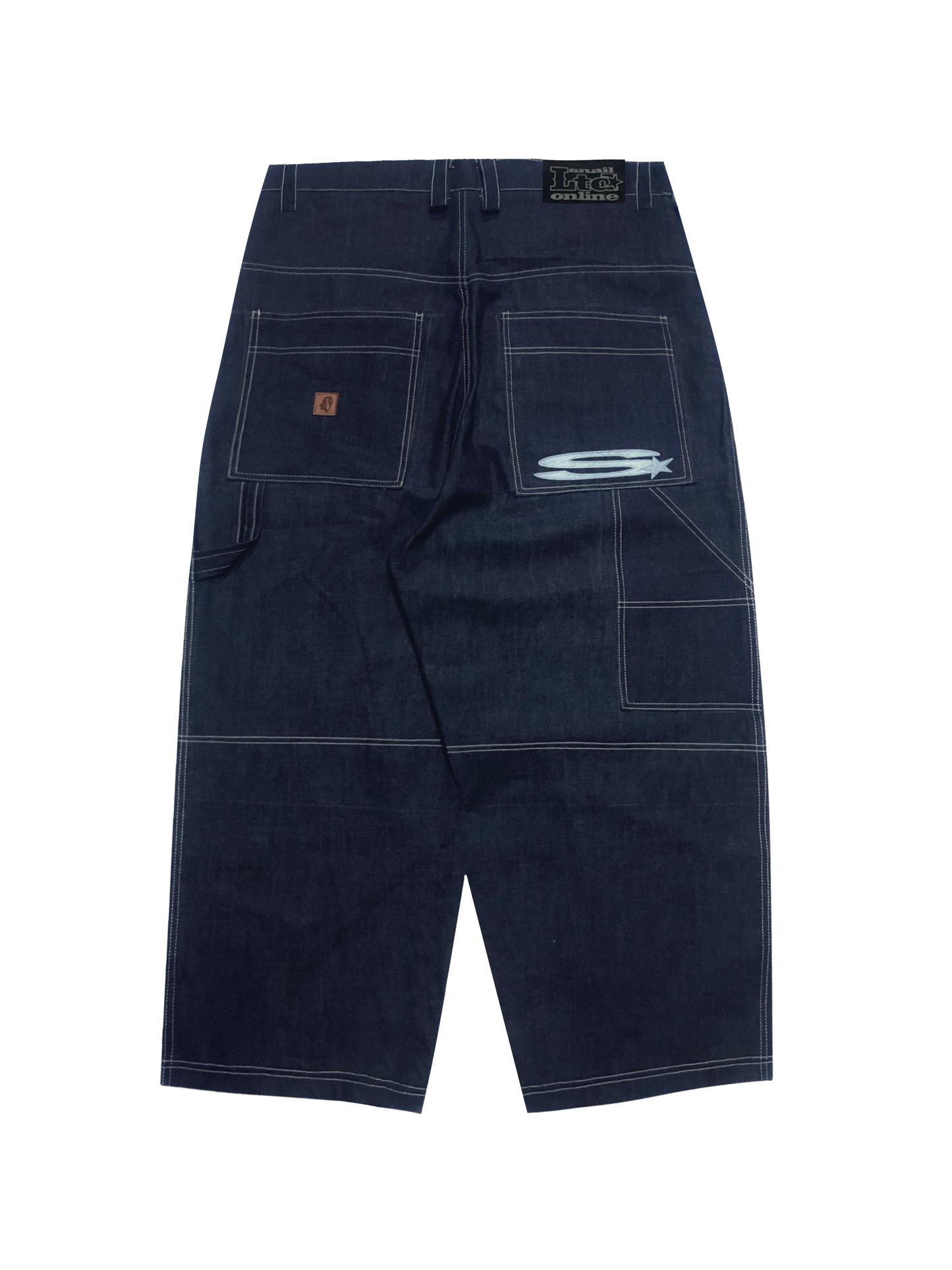 DARK BLUE DOUBLEKNEE PANTS