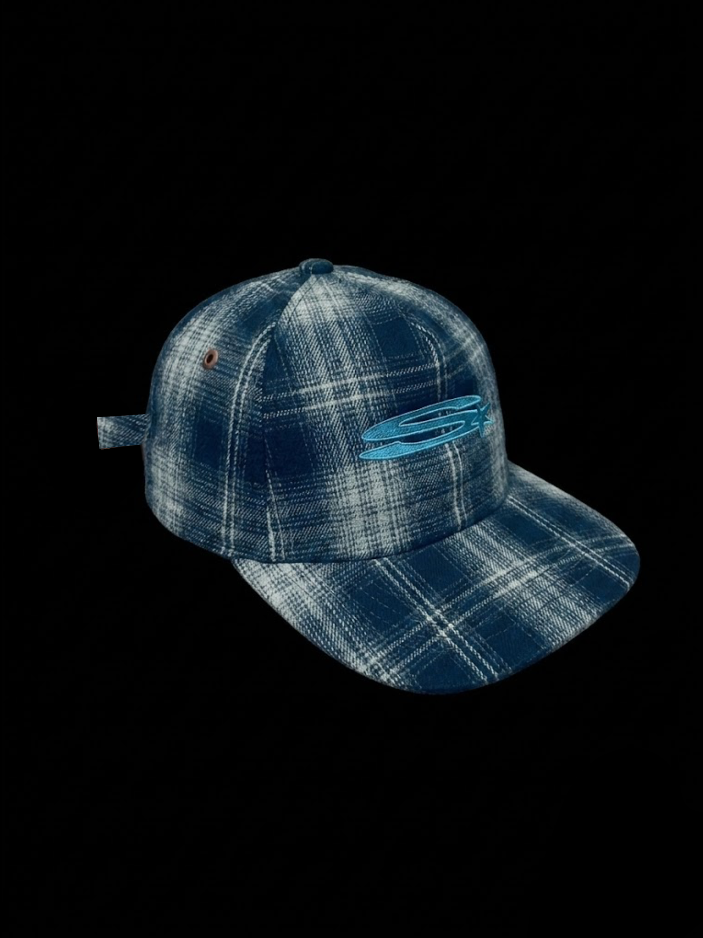 BLUE PLAID HATS