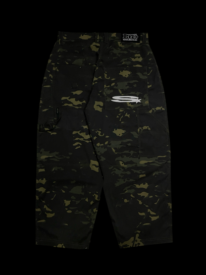 RHIPSTOP CAMO DOUBLE KNEE PANTS