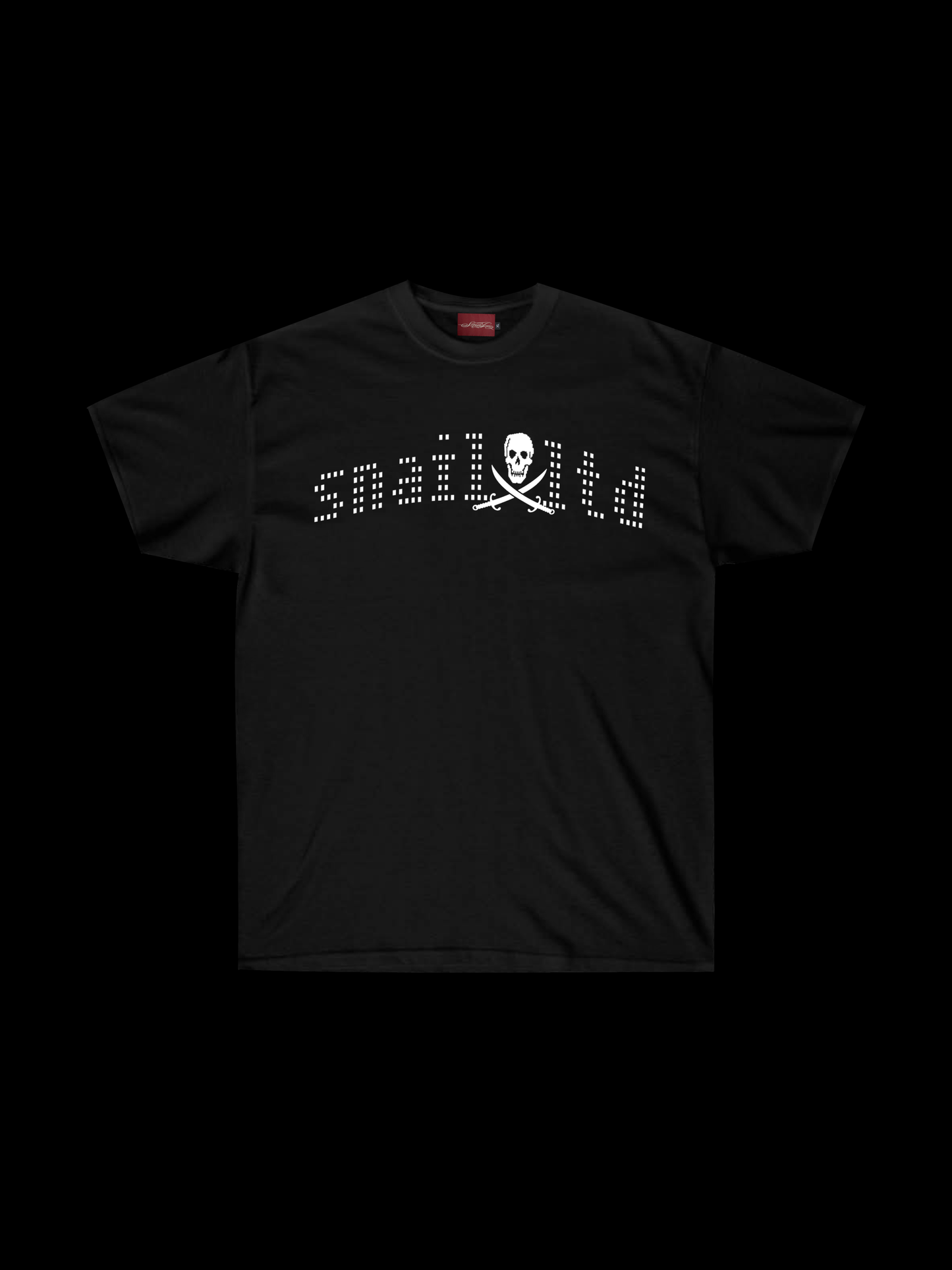 DOT-MATRIX SKULL TEE
