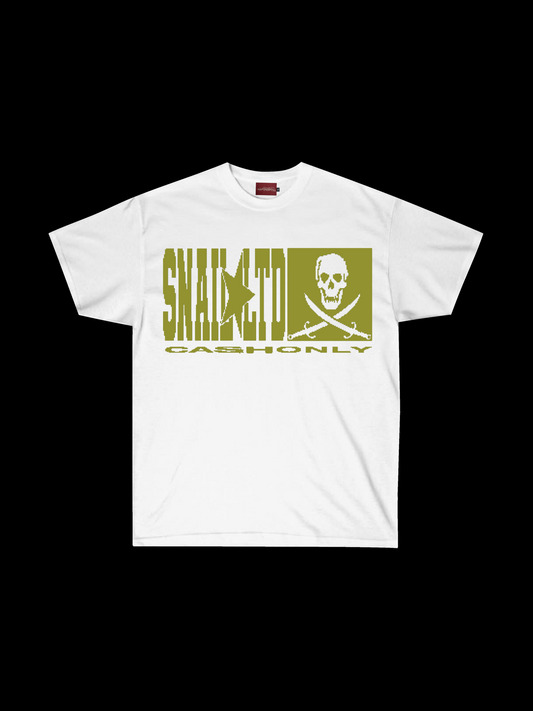 CO-PIRATE-WHITE TEE