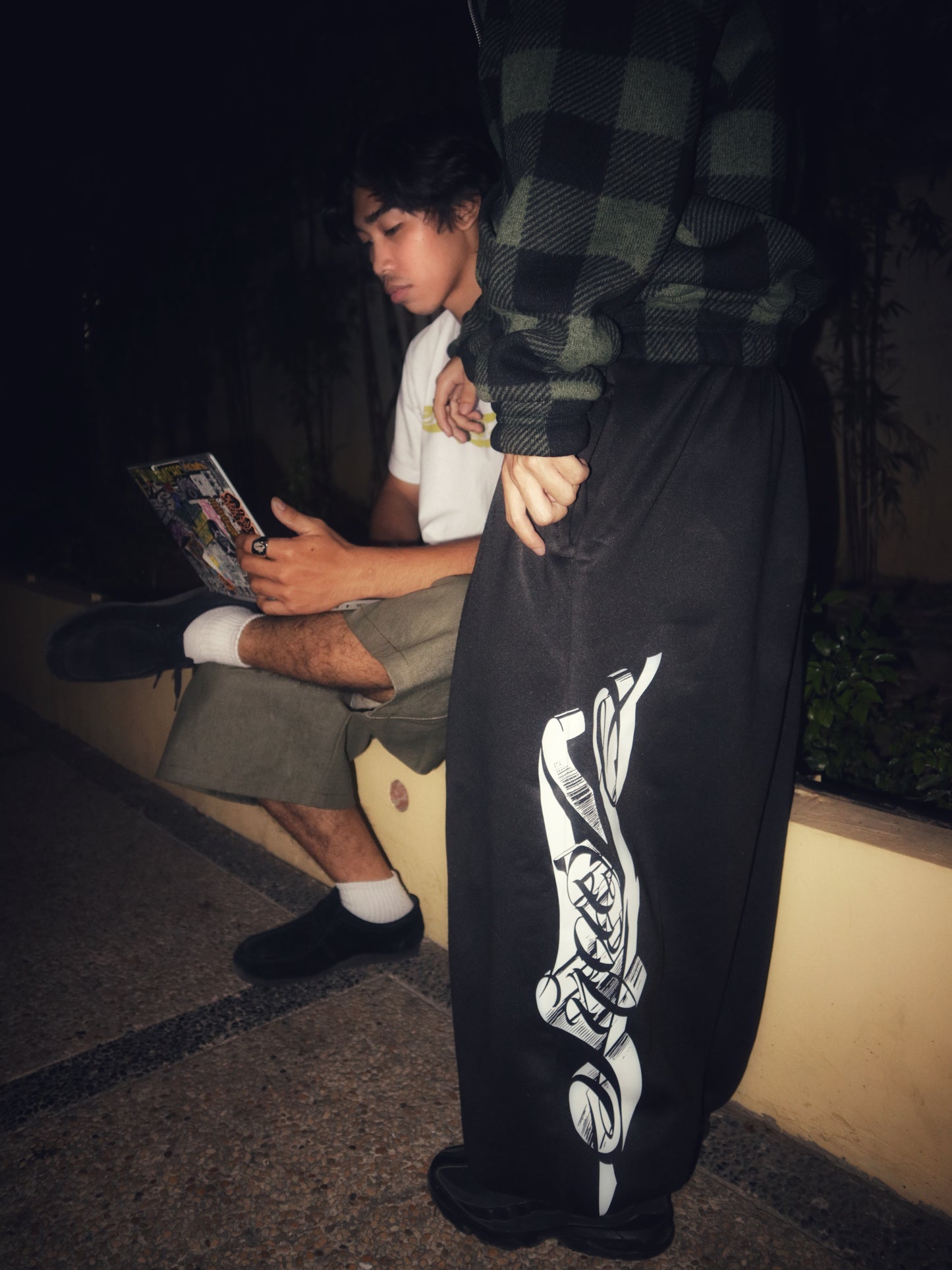 SCRIPT LOGO SWEATPANTS