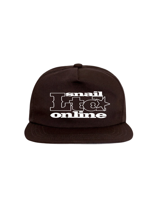 CHOCO BROWN  6PANEL HATS