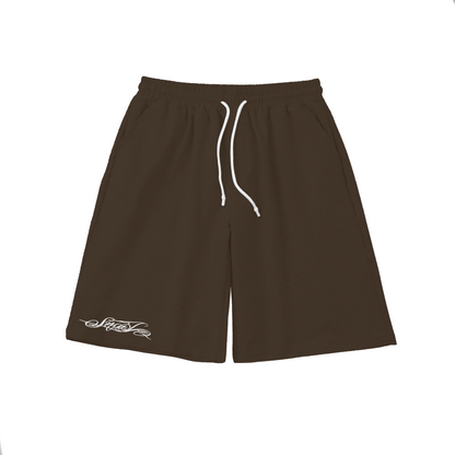 BROWN SWEATSHORT