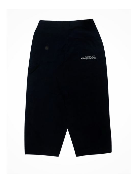 BLACK CORDUROY PANTS
