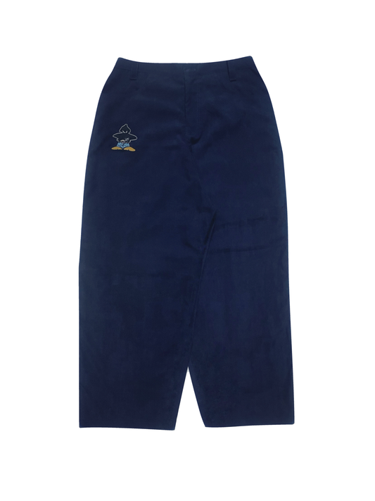 DARK BLUE CORDUROY PANTS