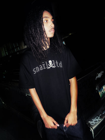 DOT-MATRIX SKULL TEE