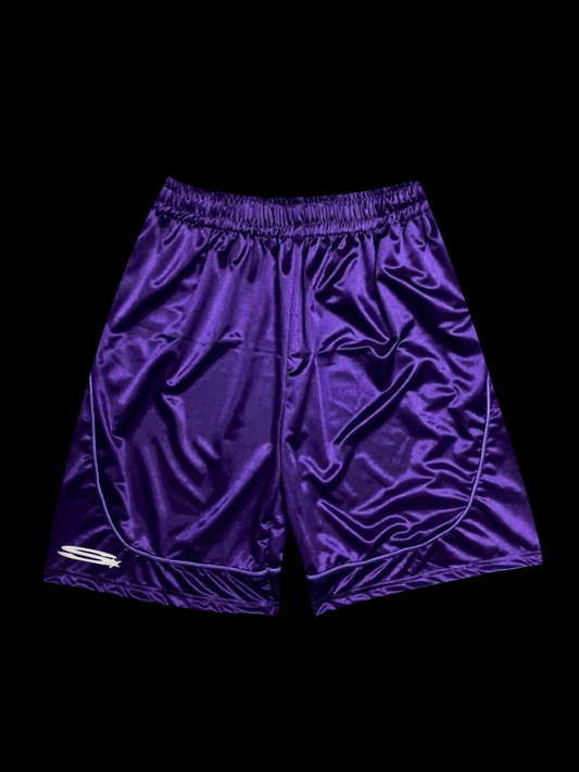 SHINY VIOLET HOOPSHORTS
