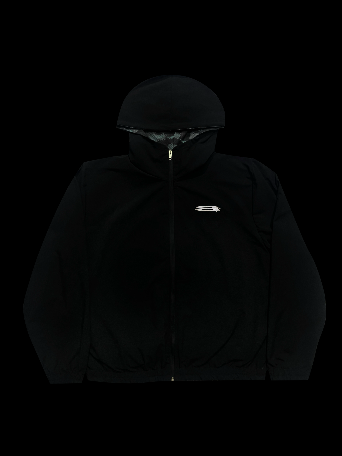 SNAKE SKIN REVERSIBLE HOOD (8/8)
