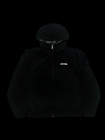 SNAKE SKIN REVERSIBLE HOOD (8/8)