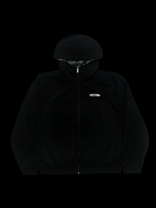 SNAKE SKIN REVERSIBLE HOOD (8/8)