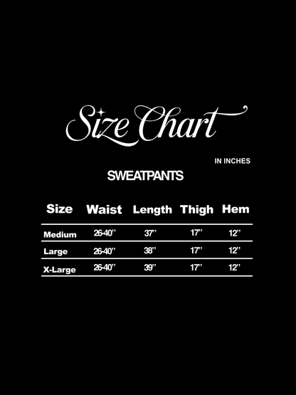 SCRIPT LOGO SWEATPANTS