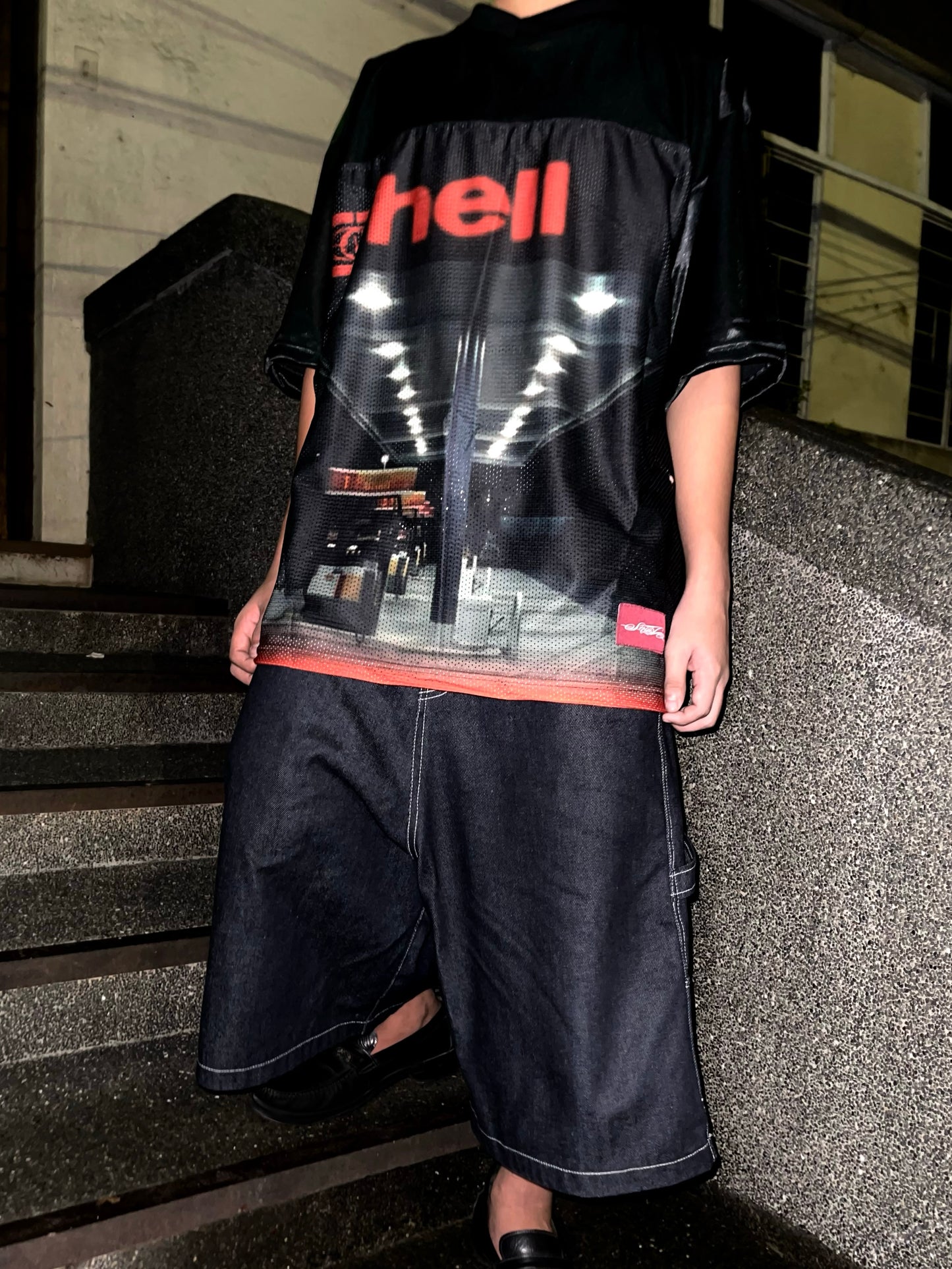 SHELL GASOLINE MESH JERSEY